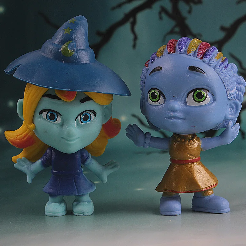 Экшн фигурка Super Monsters 6 шт./лот 9 см из ПВХ игрушка настольное украшение модель