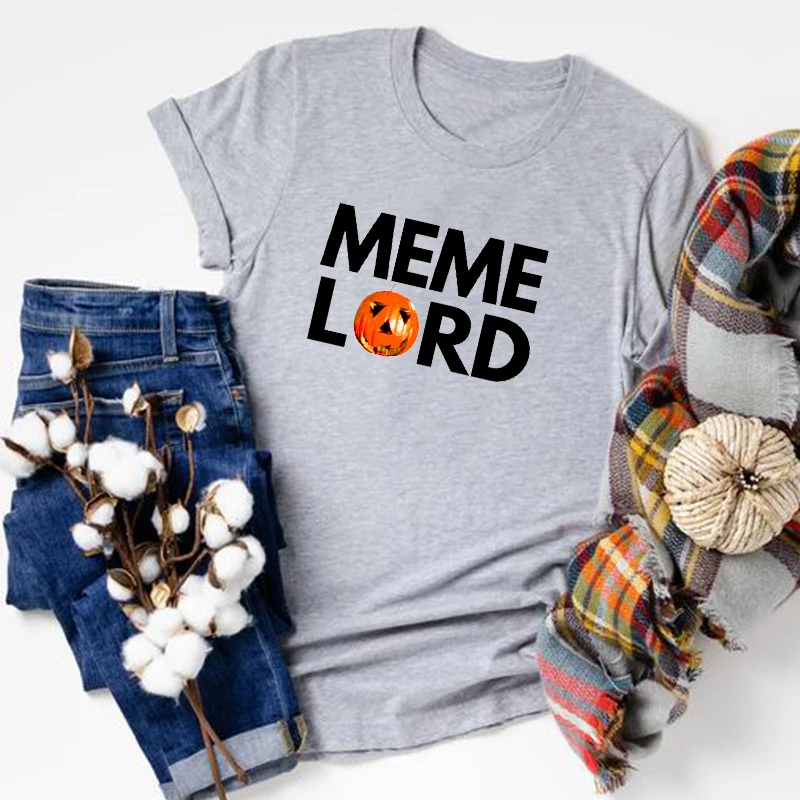 

Pumpkin Women Shirts Aesthetic Halloween 2020 Casual Letter Clothing Girls 90s Pumpkin Harajuku Shirt Aesthetic Mama Tops L