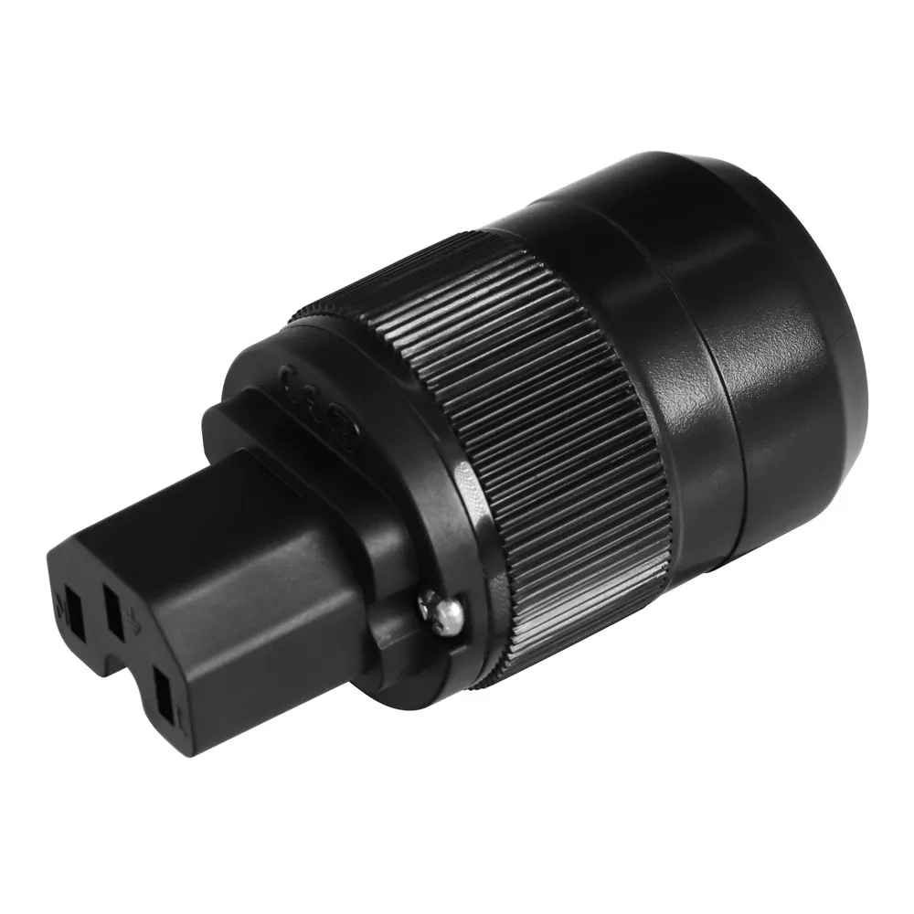 Разъем питания Schuko AC с позолоченным покрытием 24 К 1 пара + разъем IEC|iec power connector|ac