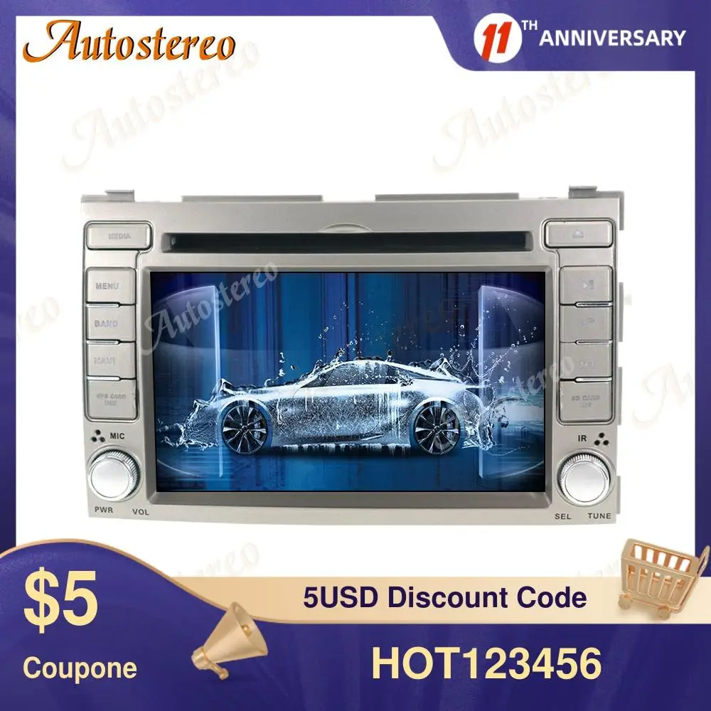 Android 10 0 4G + 64GB Автомобильный GPS навигатор для HYUNDAI I20 2008 2013 авто стерео головное