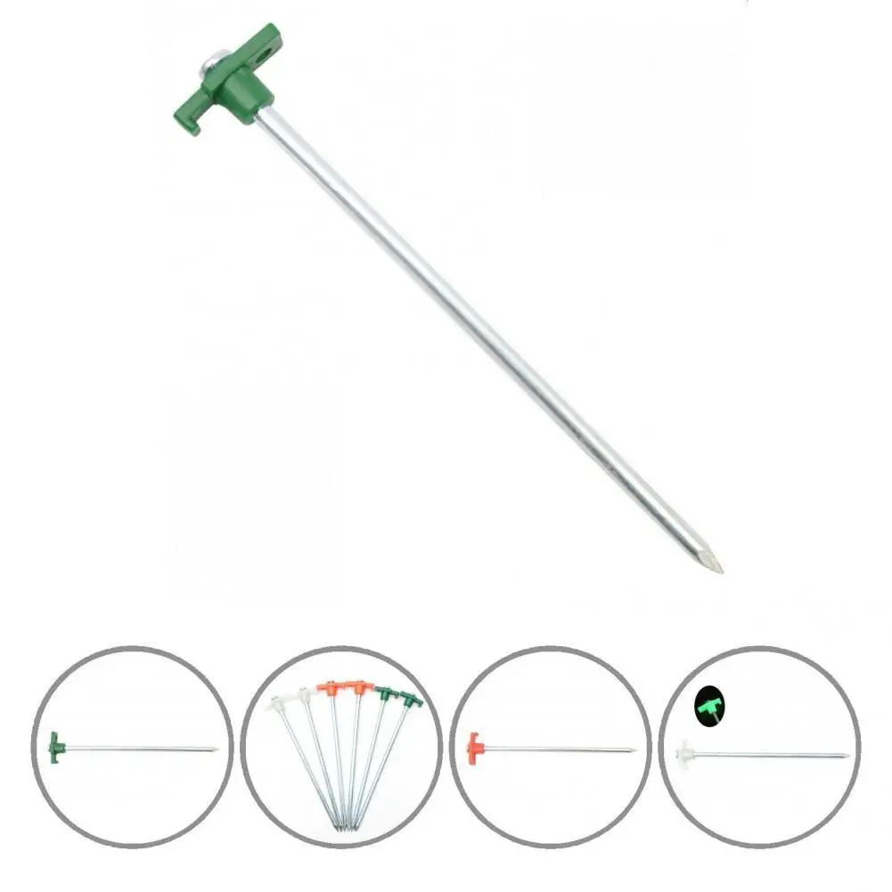 

Стойки для навешивания, износостойкие стальные Антикоррозийные цветные стопоры, стойки для палатки для кемпинга