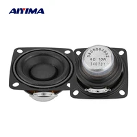 aiyima 2pcs 2 inch full range audio speaker 4 ohm 10w home theater mini loudspeaker diy speaker bluetooth compatible