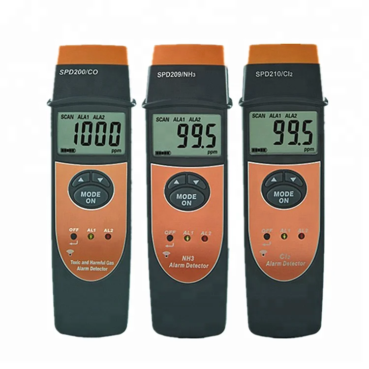 

Portable CL2 Chlorine Detector 0~100PPM CL2 Gas Analyzer 0.1PPM Precise LCD Chlorine Tester Meter Sound Light Alarm Backlight