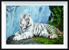 Алмазов картина белый тигр 5D Животные вышивка пейзажа полный из серии 