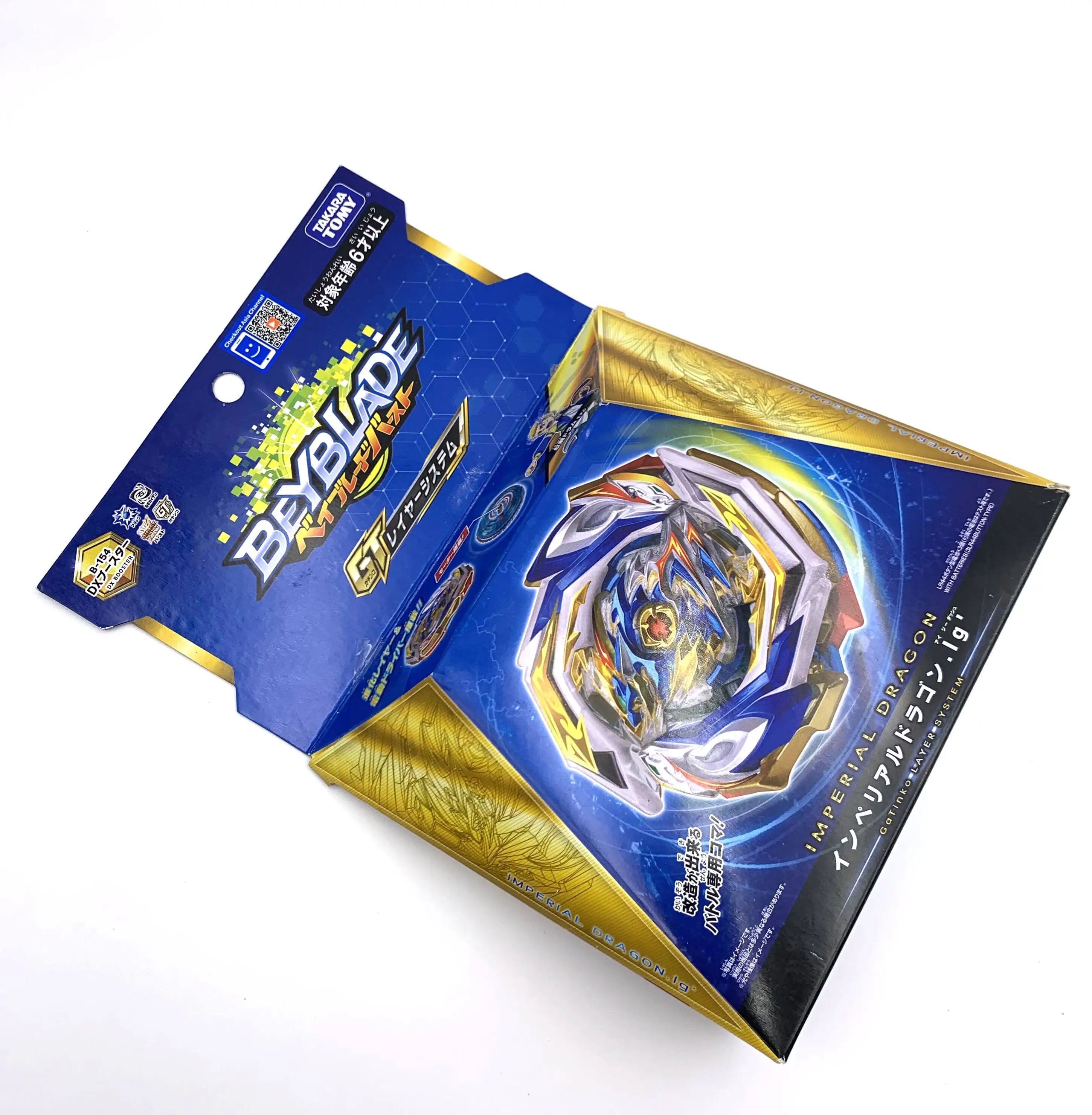 Takara Tomy Beyblade Burst 100% оригинал с усилителем изображением дракона Империал Ig' DX