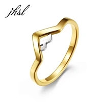 jhsl unisex 2mm luxury stainless steel men women rings black gold silver color us size 6 7 8 9 10 11 12