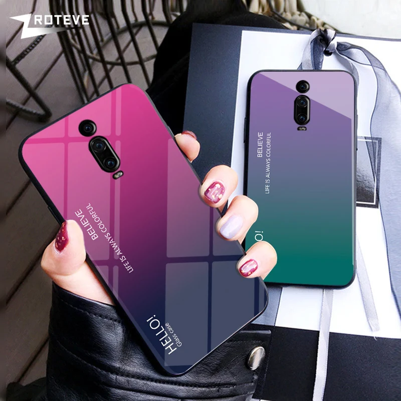Чехол ZROTEVE для Xiaomi Redmi K20 Pro зеркальное стекло чехол закаленное задняя крышка Xiomi k20