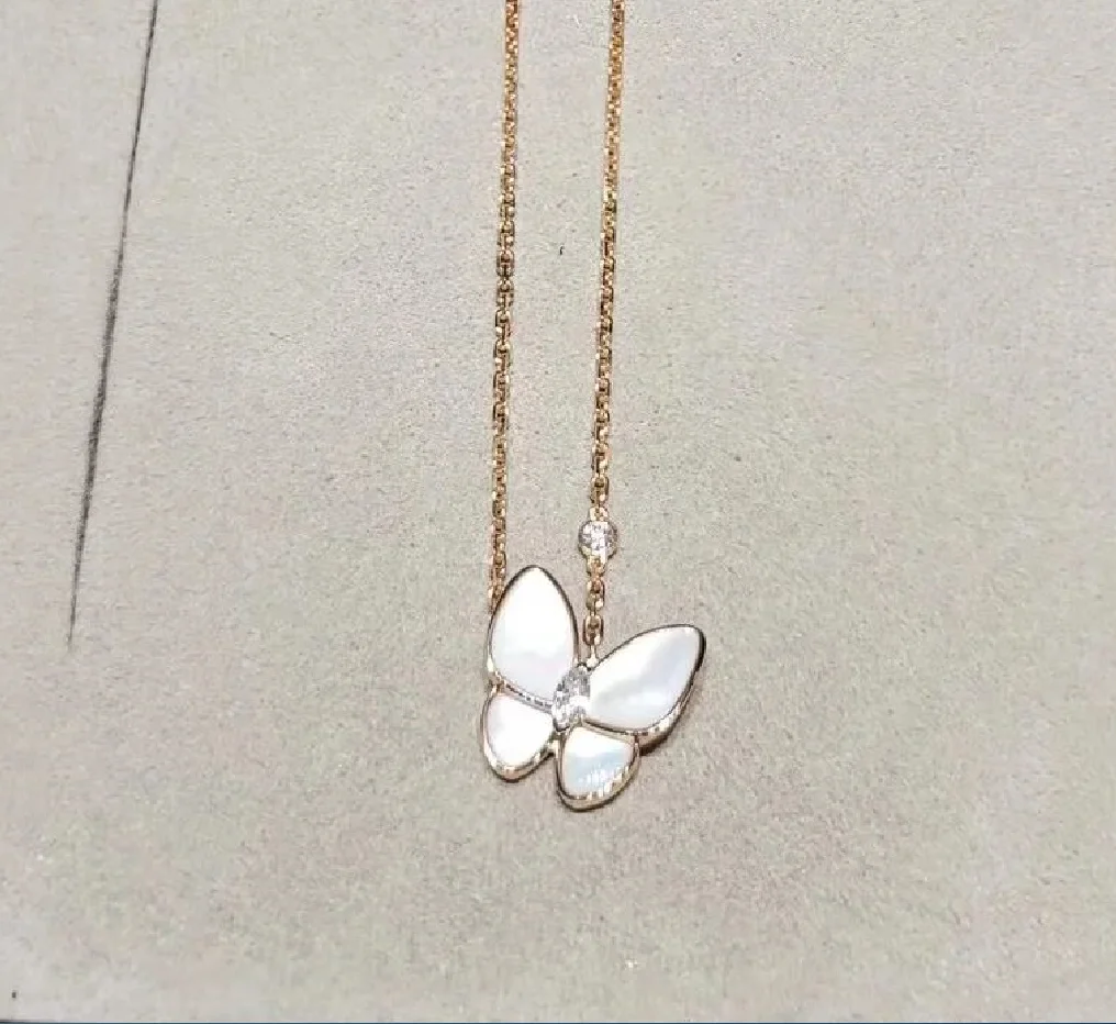

S sterling silver 925, classic trend, high quality, luxury designer jewelry, fashionable ladies necklace