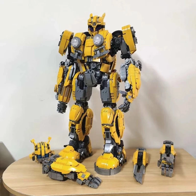 В наличии Gundam Hornet робот-трансформер Prime Soud Boys волнистые строительные блоки идеи