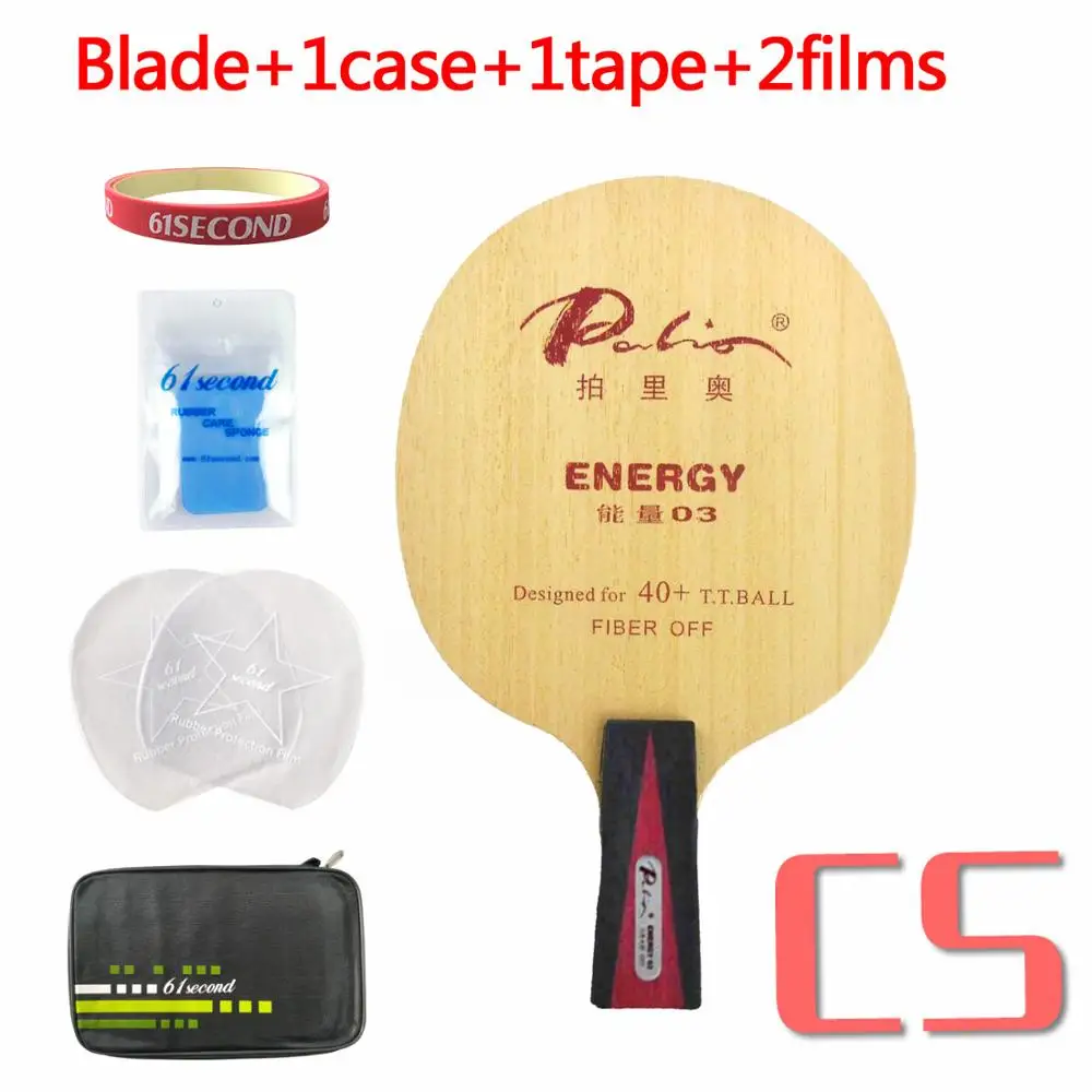 CS with F 1 case Palio Energy 03 Energy 03 Energy-03 лезвие для настольного тенниса пинг-понга - Цвет: CS with F 1 case