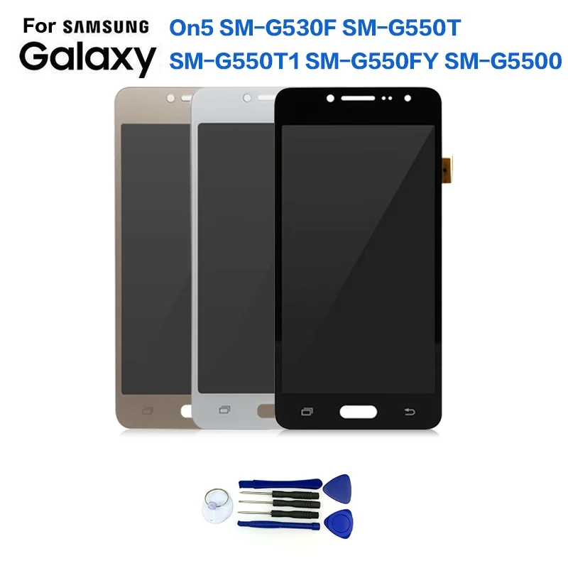 Для samsung On5 G550 SM-G550F G5500 ЖК-экран Замена для samsung G550T G550T1 G550FY On5 ЖК-экран