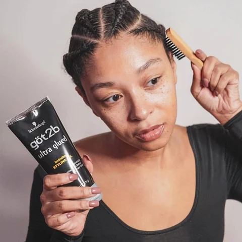 Водостойкий неприлипающий гель для укладки волос, 35 г/170 г