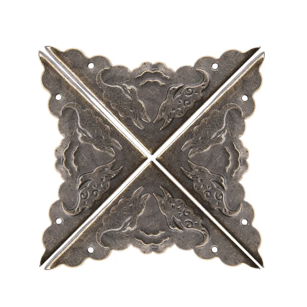 ZLinKJ 4 шт./лот декоративная коробка для багажа Угловые скобы углы декора мебели