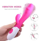 Силиконовый вибратор-фаллоимитатор интимные игрушки для женщин G для точки G, двойная вибрация, Женский мастурбатор, сильная стимуляция вагины, массаж клитора