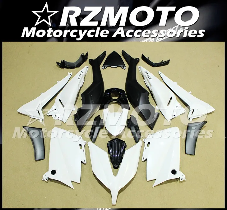 

Injection Mold New ABS Motorcycle Whole Fairings kit Fit for YAMAHA Tmax 530 2015 2016 15 16 Tmax530 Bodywork set White