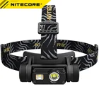 Распродажа, налобный фонарь Nitecore HC65 1000 люмен без аккумулятора, белые, красные светодиоды CRI, налобный фонарь, водонепроницаемый фонарик, бесплатная доставка