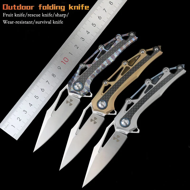 Складной нож M390 из порошковой стали тактический для кемпинга охоты выживания