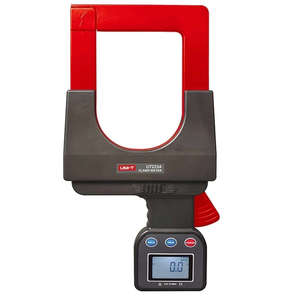 

surge current peak hold function 4000a flexible current clamp meter With RS232 interface digital clamp meter