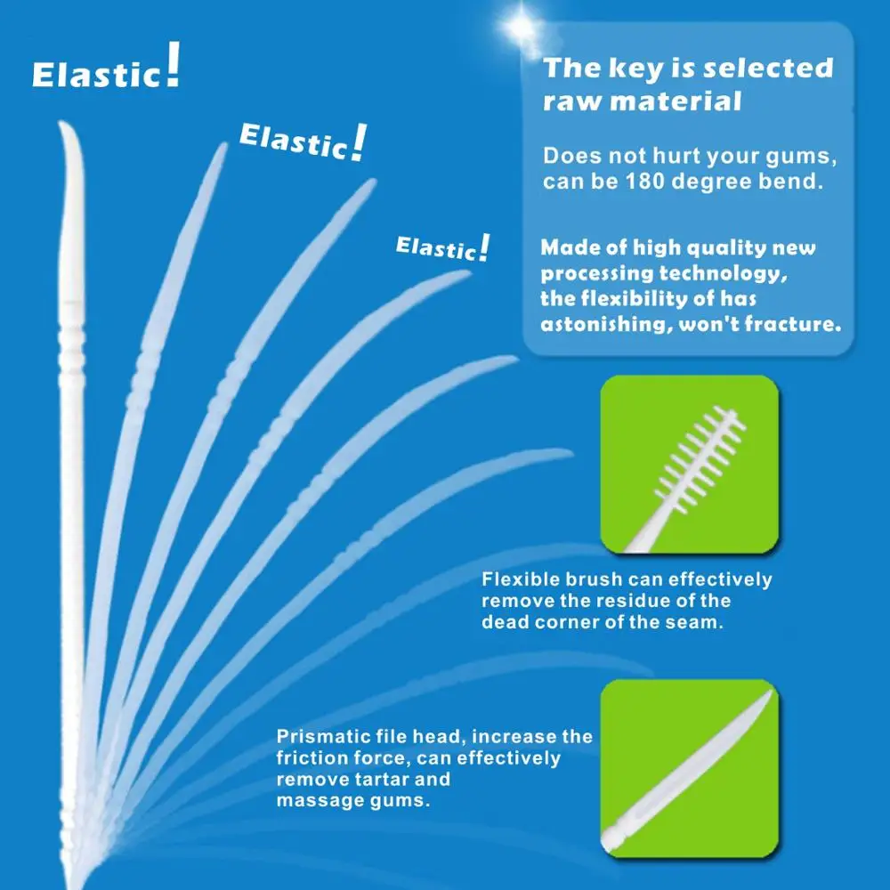 Бесплатная доставка 300 шт./лот мягкая пластиковая щетка с двойной головкой зубная