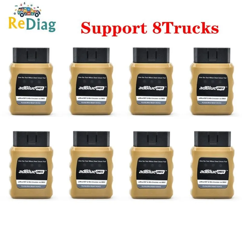 Эмулятор AdblueOBD2 Trucks Adblue эмулятор Adblue/DEF Nox через OBD2 для DAF/Benz/Renault/Scania/Man/Iveco/FORD|Кабели