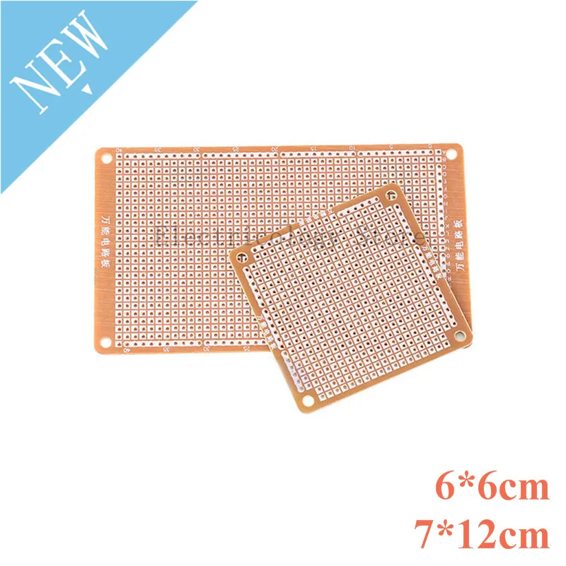 6*6 см 7*12 печатная плата Сделай Сам прототип бумага PCB универсальная безsolderless