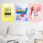 Постеры и принты Mapa de Венесуэла, постеры и принты, тропическая Картина на холсте, настенные картины для гостиной, домашний декор