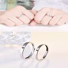 Открытое серебряное кольцо в стиле минимализма для женщин и мужчин, обручальное Ювелирное Украшение с резьбой в виде солнца, Луны, полумесяца, с уникальной резьбой, 1 шт.