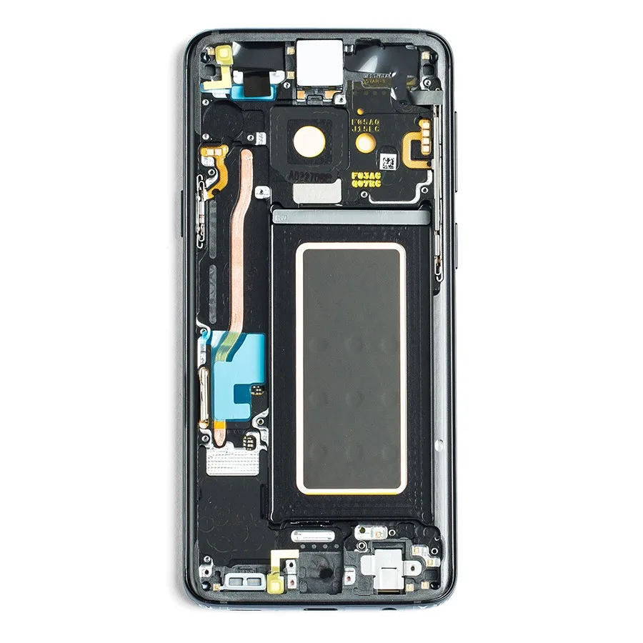 Оригинальный AMOLED после рынка ЖК дисплей с рамкой для SAMSUNG Galaxy S7 edge кодирующий