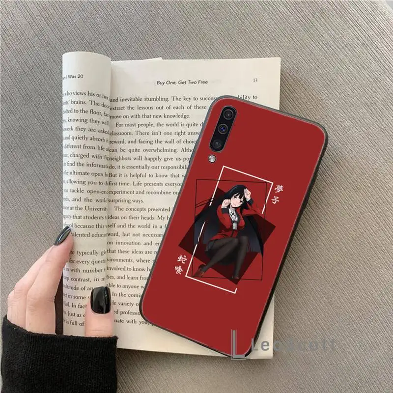 

Crazy Excitement Manga Kakegurui Phone Case For Samsung A40 A50 A71 A8 A10 S7 S8 S10 S20 Fe note 10 plus