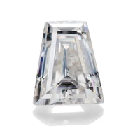 3x4x5mm hot sale trapezoid cut moissanite d vvs1 professional loose moissanite supplier gemstones diamond sell global market