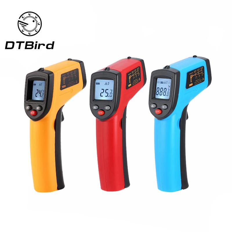 Цифровой инфракрасный термометр GM320 регулируемый излучательный пирометр