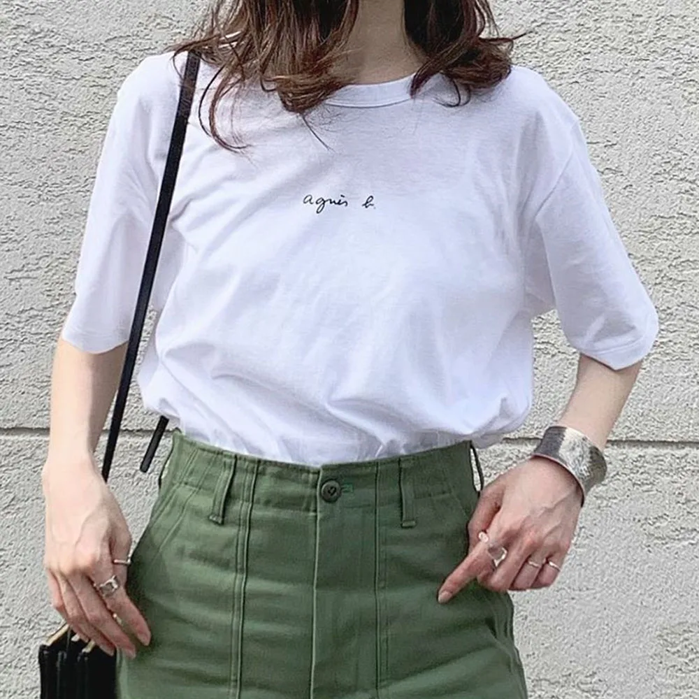 Женская летняя белая футболка с буквенным принтом женская повседневная