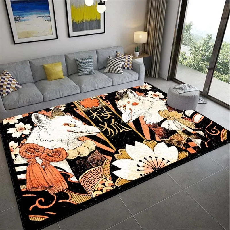 Коврик для гостиной с загадочными животными подарок любителей оленя ковер