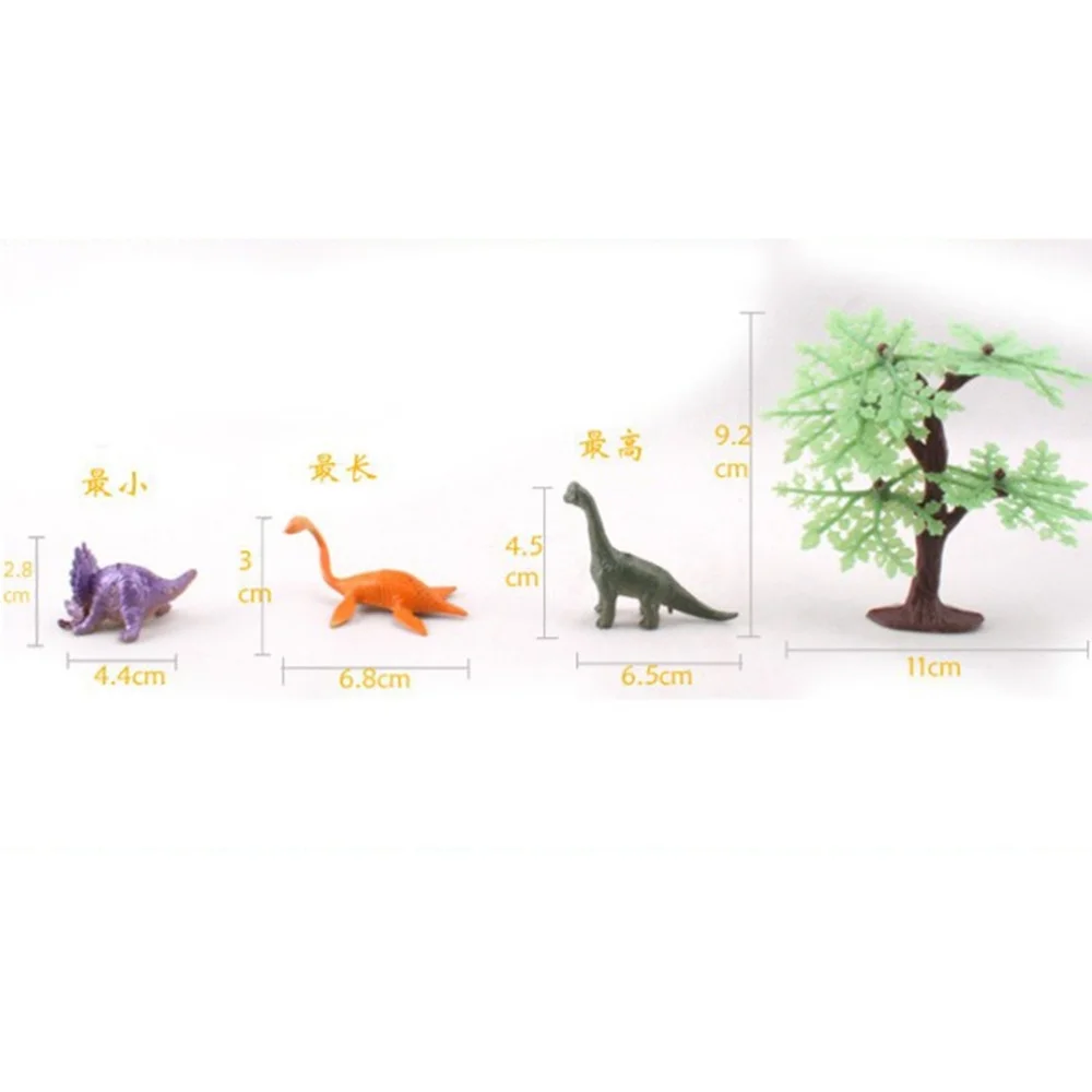 

24 Pcs Mini Set Realistic Figures for Kids and Toddler Educations with Trees (22pcs and 2pcs