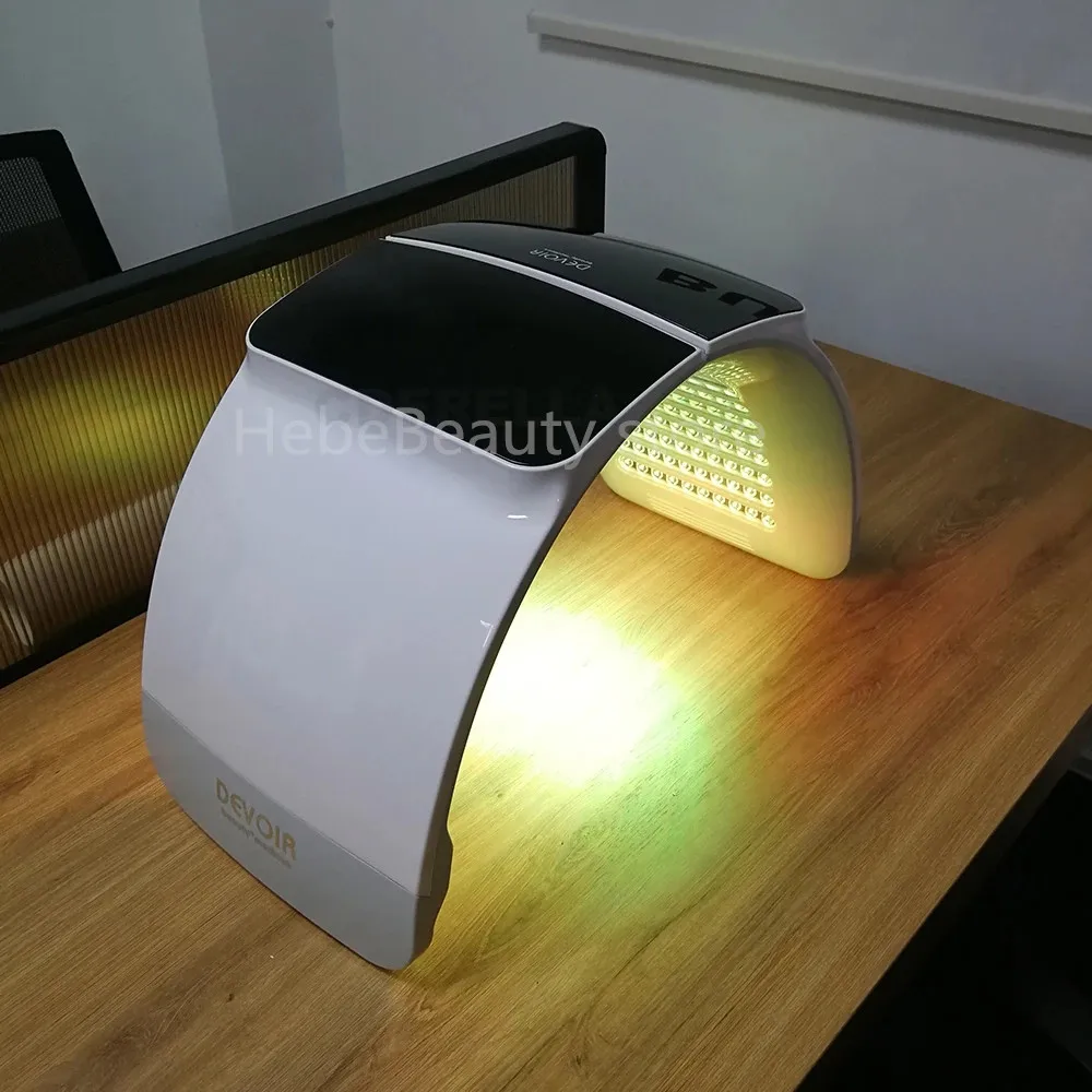 Foldable 7 Colors PDT Led Light Therapy Skin Rejuvenation Photon Device Spa Acne Remover Anti-Wrinkle Treatment | Красота и здоровье