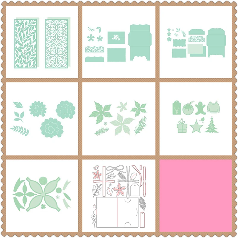 Идеальный Большой складной цветок конверт высококачественные украшения