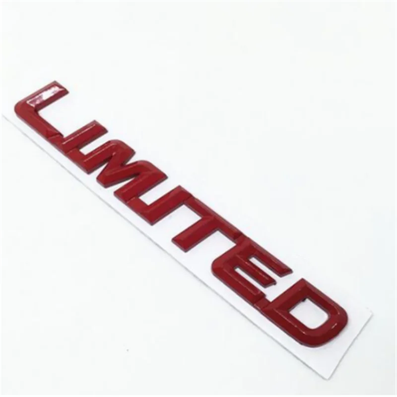 

DSYCAR 1Pcs Fashion 3D Metal LIMITED Car Sticker Emblem Badge for Universal Cars Moto Bike Decorative Accessories New