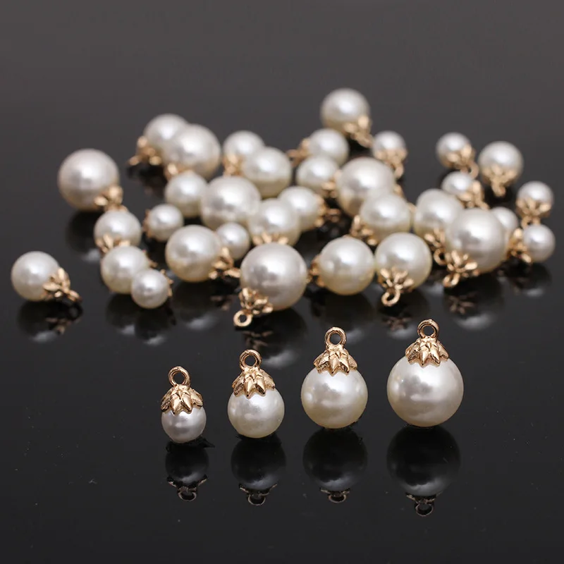 Шармы с имитацией жемчуга Подвески ручной работы для изготовления ювелирных