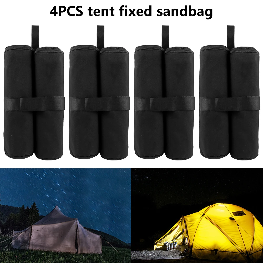 

Garden Heavy Duty Gazebo Pole Foot Sand Bags Leg Weights Marquee Camping Tent Canopy