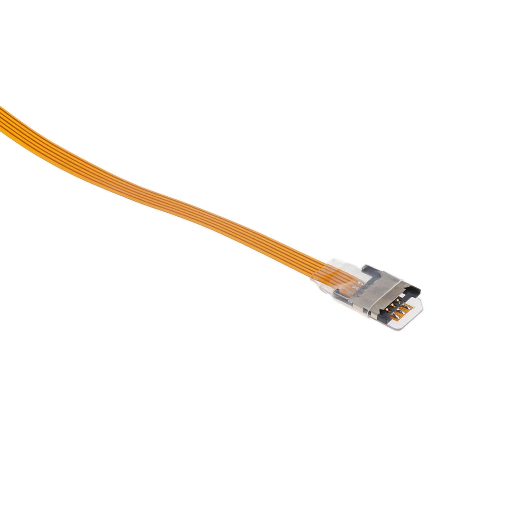 

2B300Y SIM Card Adapter Converter Phone SIM Card Extension Cord 30 cm Golden