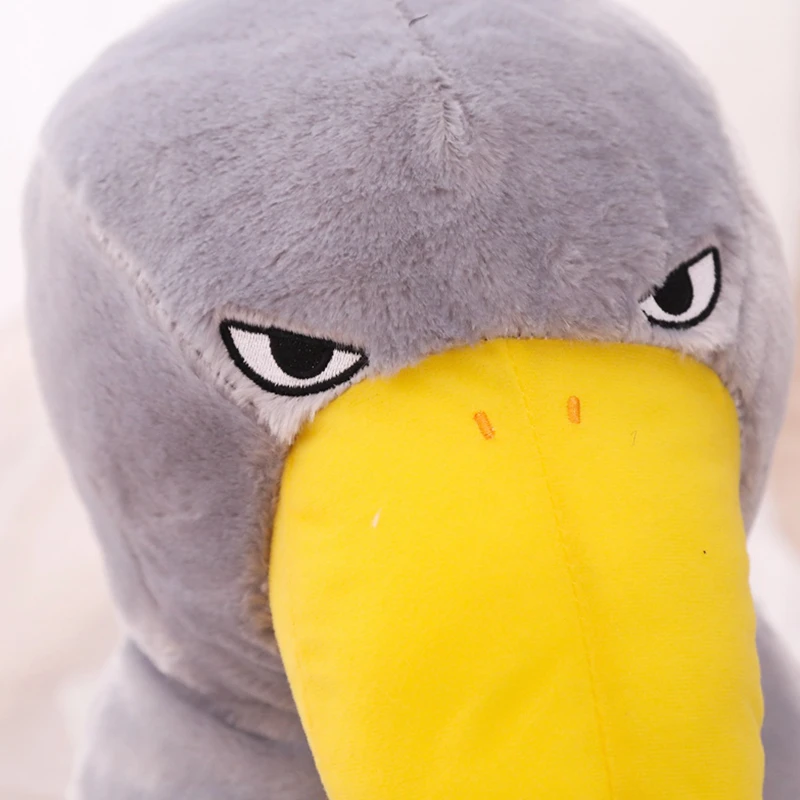 35/45cm Cute Lifelike Shoebill Stuffed Toys Real Like Whale-headed Stork Plush Toy big Size Bird Fox Animals Gifts |