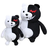 2540cm anime dangan ronpa plush doll super danganronpa 2 monokuma black white bear plush toy soft stuffed dolls enderman toys