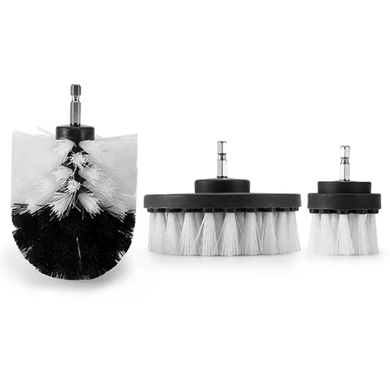 

3 Pcs/Set Drill Brush Power Washing Brush Brush for Car Electric Soft Brush Sale