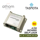ATHOM Tasmota 4CH Wi-Fi релейный модуль автофиксациейшаговым управлением переключатель самоблокирующийся доступа ворота Управление DC 5V 12V 7V-30 AC90-250V V