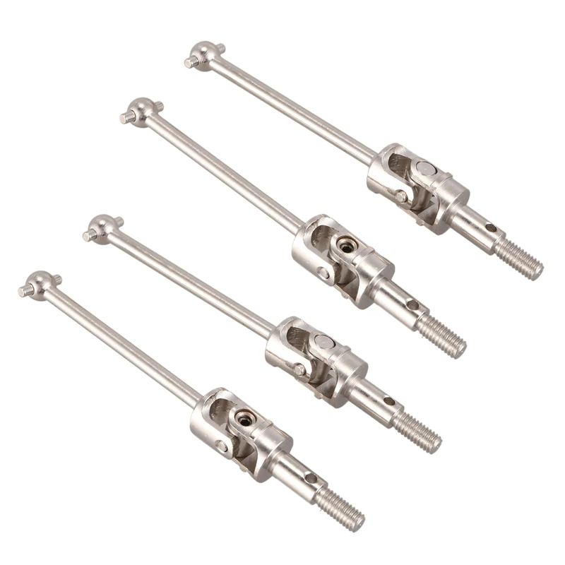 

4X for HSP 1/10 Parts Upgrade 122015 Aluminum Universal Drive Joint Shaft for HSP 94122/94101/94102 RC Car Parts