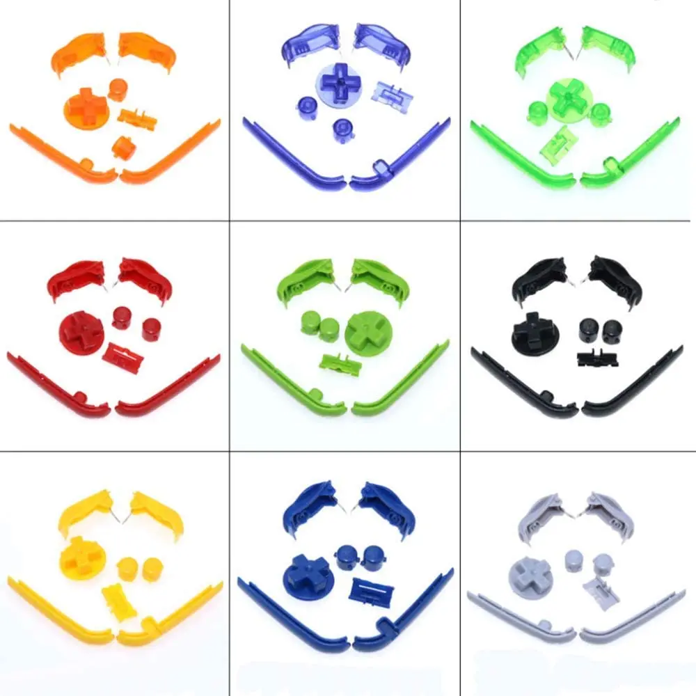 Сменный комплект наплечных кнопок L R A B для GBA кнопки d pad включения и выключения