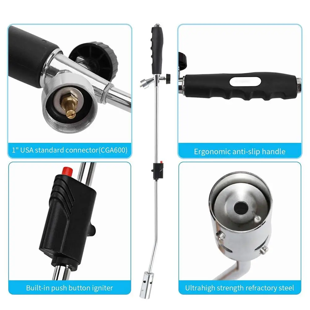 Газовая горелка с регулятором давления прочная Удобная газовая из Бутана и