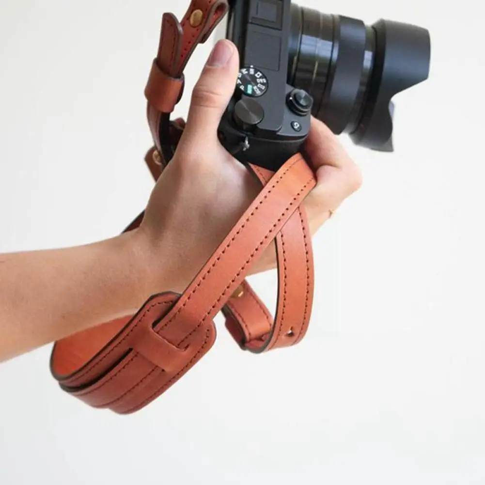 

1PCS Straps Slings Retro Handmade High Quality Camera Brown Applicable Belt Strap Strap Camera Strap Men For Digital Shirt U3B8