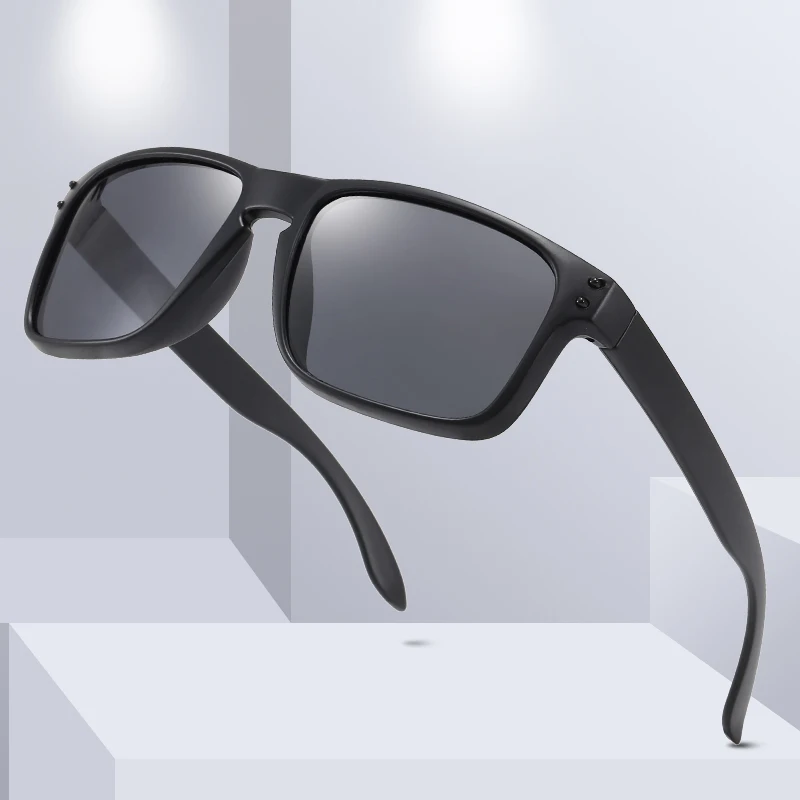 

Polarized Sunglasses for Men 2021 Brand Designer Vintage Material Polycarbonate Lunette De Soleil Homme Black Sunglasses Driving