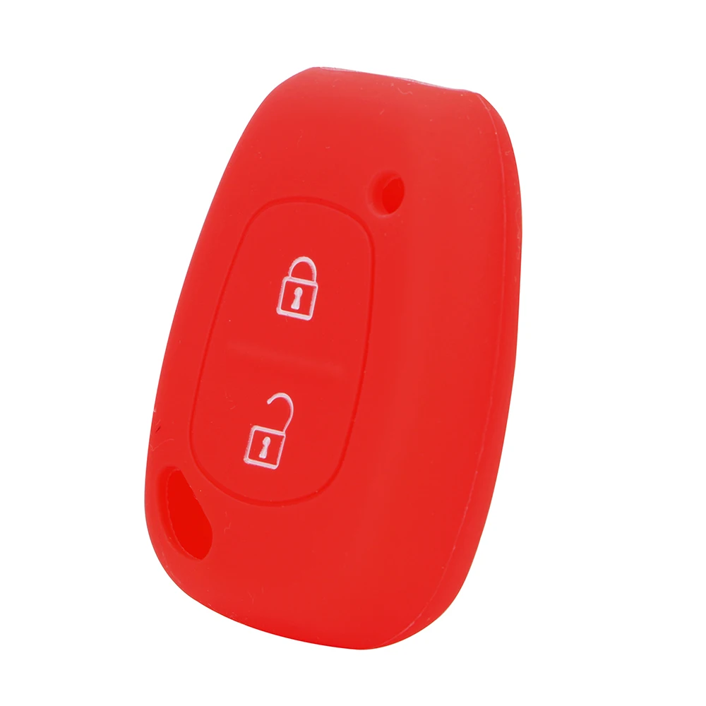Чехол для автомобильного ключа силиконовый чехол автостайлинг 2 кнопки Renault Trafic